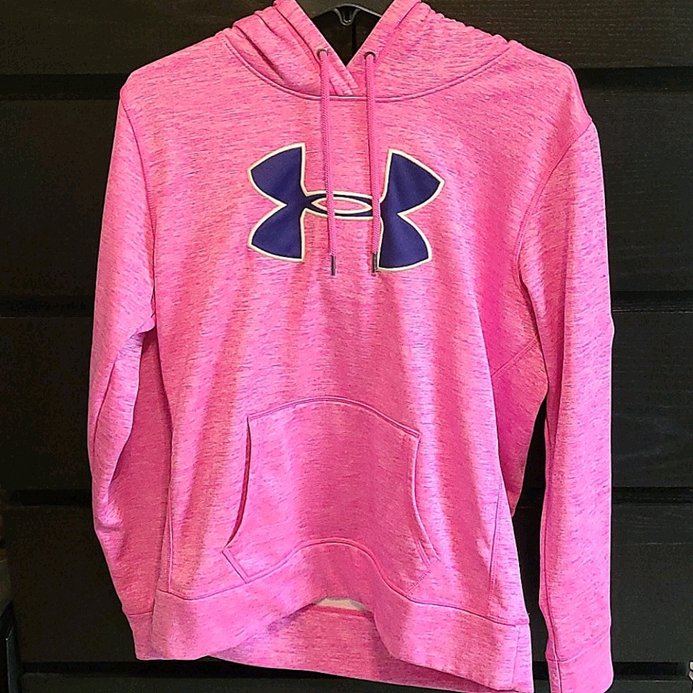 Under Armour womens pink hoodie